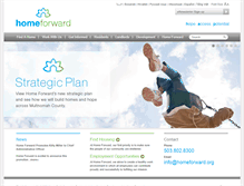 Tablet Screenshot of homeforward.org